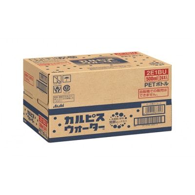 2023年11月発送開始『定期便』『カルピスウォーター』PET500ml　24本　隔月全6回