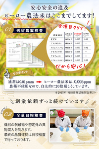 【令和7年産・有機JAS認証】ひとめぼれ 極（きわみ） 2kg｜宮城県産 有機栽培米