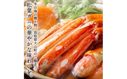 ＜11月中旬以降順次発送＞[冷凍]訳あり松葉ガニ約2kg詰め合わせ　 OM-13-1【1745616】