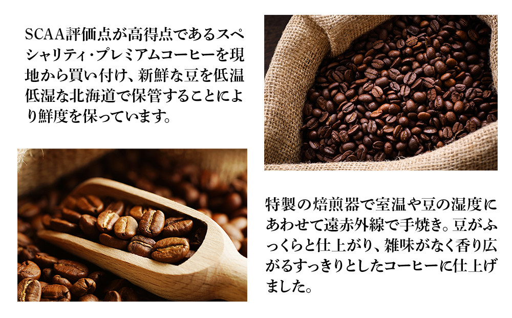 【定期便6ヶ月】自家焙煎珈琲 ヤマフクブレンド（粉） 300g