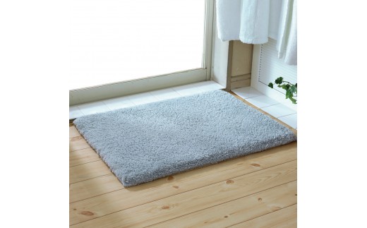 エンジェルステップ バスマット 45×60cm ライトグレー ［hd5］