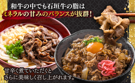 希少な特選石垣牛をご家庭で！！切り落としスライス300g×2パック | 沖縄 石垣 特選 牛 切り落とし スライス 食べ比べ しゃぶしゃぶ すき焼き | IM-35