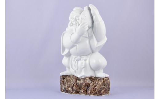 【伊万里焼】恵比須 インテリア 置物 H430