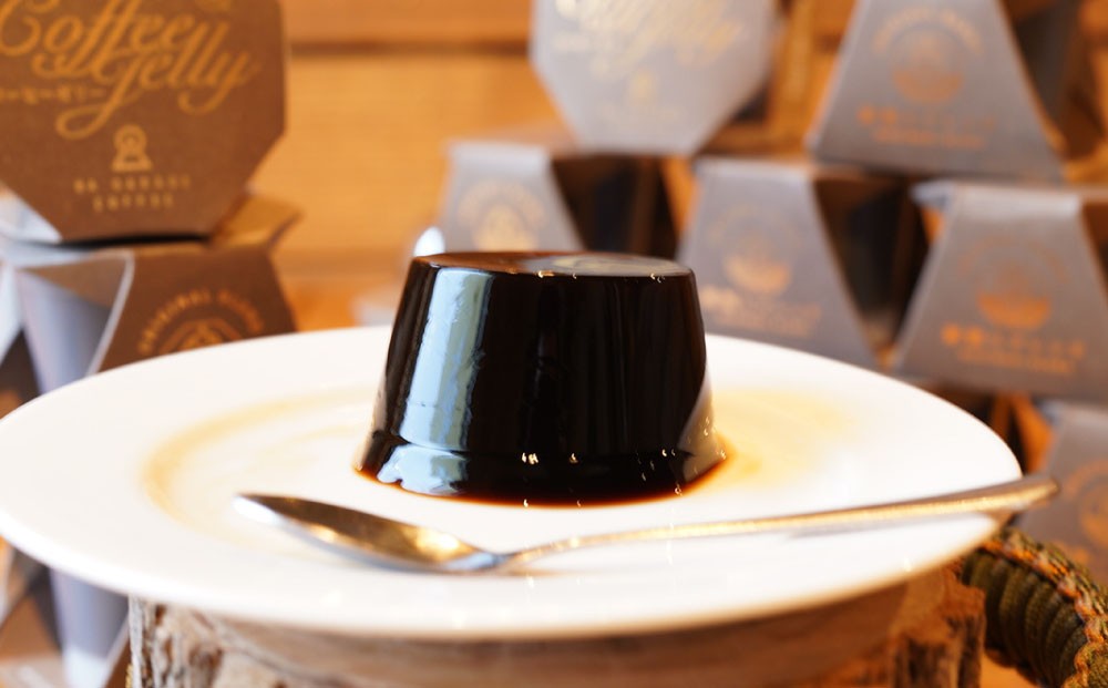 自家焙煎コーヒーゼリー 薪割りブレンド 50個セット