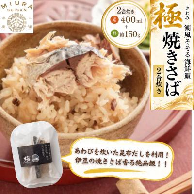 ふるさと納税 伊東市 極　潮風そそる海鮮飯　焼きさば(2合炊き)