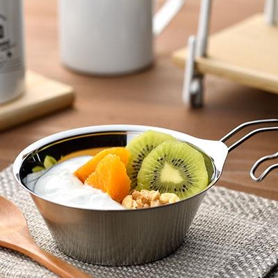 ふるさと納税 三条市 [TSBBQ] ステンレスシェラカップ320 4個セット キャンプ用品 【021P005】 |  | 02
