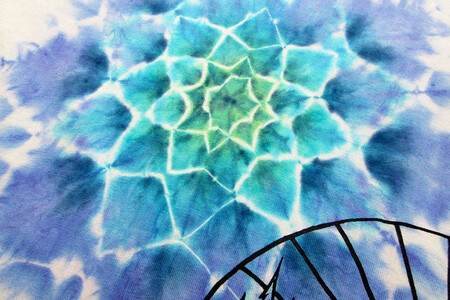 Tシャツ ASCENSION  タイダイ ロングTシャツ 1枚 ファッション 服 男性 メンズ 女性 レディース  XXL