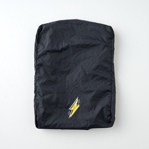 袋一体型 撥水ランドセルカバー (ブラック)｜ランドセルカバー 雨の日 入学祝 準備 卒園祝 [1271]