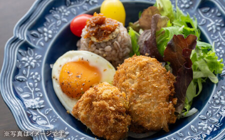 【波佐見焼】ombre de fleur ブーケボウル アズール 2枚セット 食器 皿【翔芳窯】[FE358]