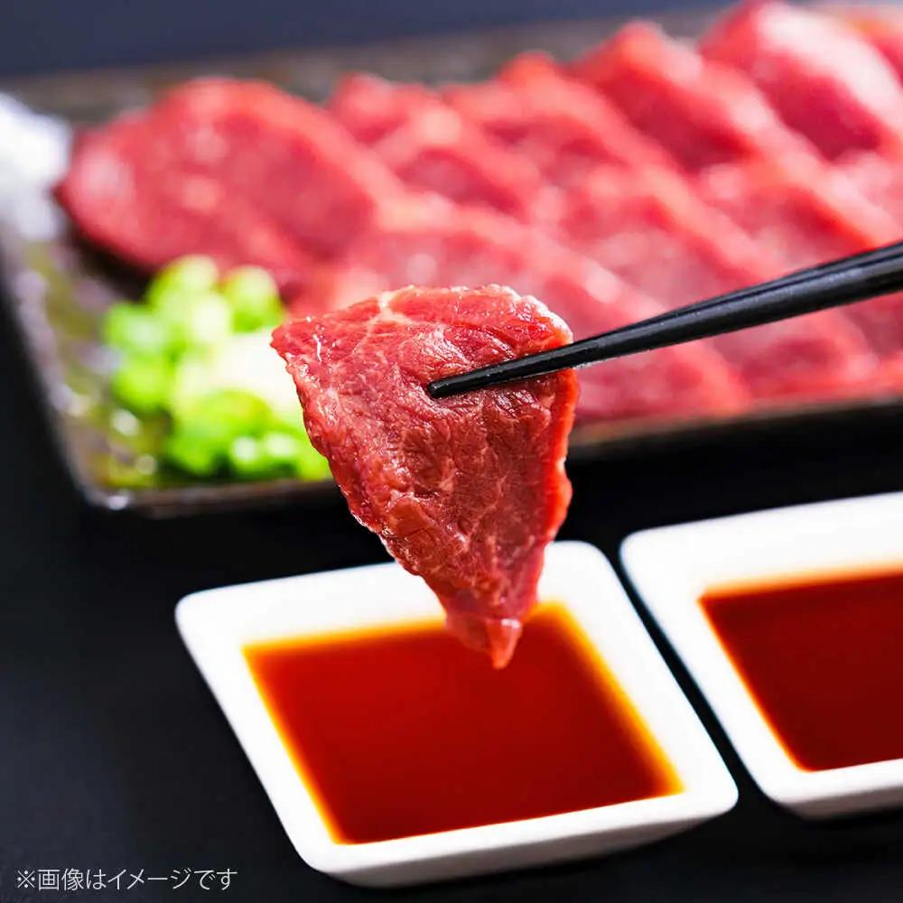 熊本 赤身 馬刺し 約600g （約100g×6P）馬刺し[AYCB093]