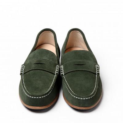 ふるさと納税 大和郡山市 紳士靴　ドライビングシューズ　Coshaer2310　KHAKI D 25.5cm |  | 01