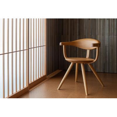 ふるさと納税 高山市 【飛騨の家具】飛騨産業 柳宗理　YANAGI　COLLECTION アームチェア　CG001