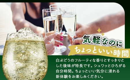 サントリー ワインカフェ〈ワインソーダ〉（白） 350ml缶×24本【お酒 さけ 人気 おすすめ ワインワインワインワインワイン】