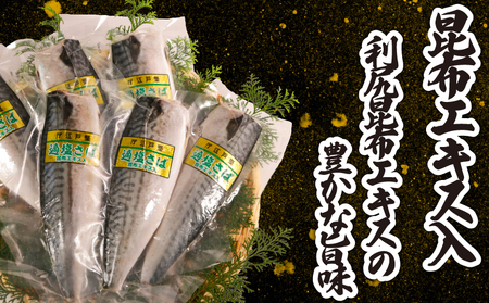 適塩さば 昆布エキス入 真空 個包装 12枚 さば さば さば さば さば  エドノフーズ