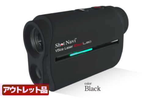 【2025年2月中旬以降発送】【アウトレット品】Shot Navi Voice Laser Red Leo（ショットナビ　ボイスレーザー　レッドレオ）　カラー：ブラック【11218-0880】
