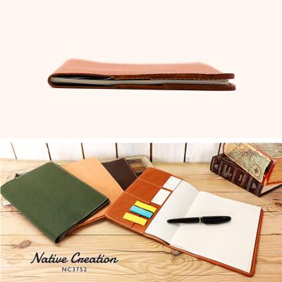ふるさと納税 大和郡山市 Native Creation A5 ノートカバー NC3752 DARK BROWN 栃木レザー |  | 02