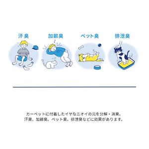 S109(200×200cm/ブラック)4色から選べるファブリーズの消臭・抗菌ラグ 2サイズ展開（200×200cm/ブラック）