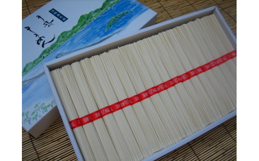 淡路島手延そうめん　淡路糸　2ｋｇ　紙箱入り