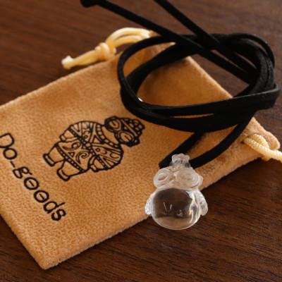 ふるさと納税 山梨県 【縄文アクセサリーDo_goods】透明の輝き「水晶ピュアどぐりん」ペンダント　700-120 |  | 03