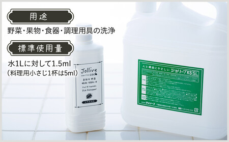 L02-041 ジョリーブココ台所洗剤（業務用10L）