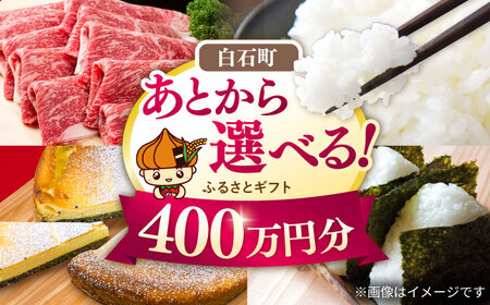 【あとから選べる】佐賀県白石町ふるさとギフト 400万円分 / あとから あとから あとから あとから あとから あとから [IZY023]