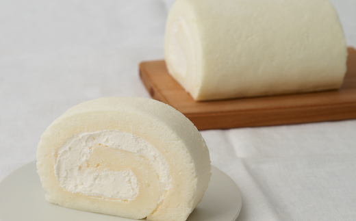 【プレミアム米粉ロールケーキ】天使のホワイトロール 2本セット【グルテンフリー お祝 誕生日 ギフト 洋菓子 焼菓子 贈り物】(H053313)