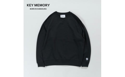 《2》【KEYMEMORY 鎌倉】ガゼットトレーナー BLACK