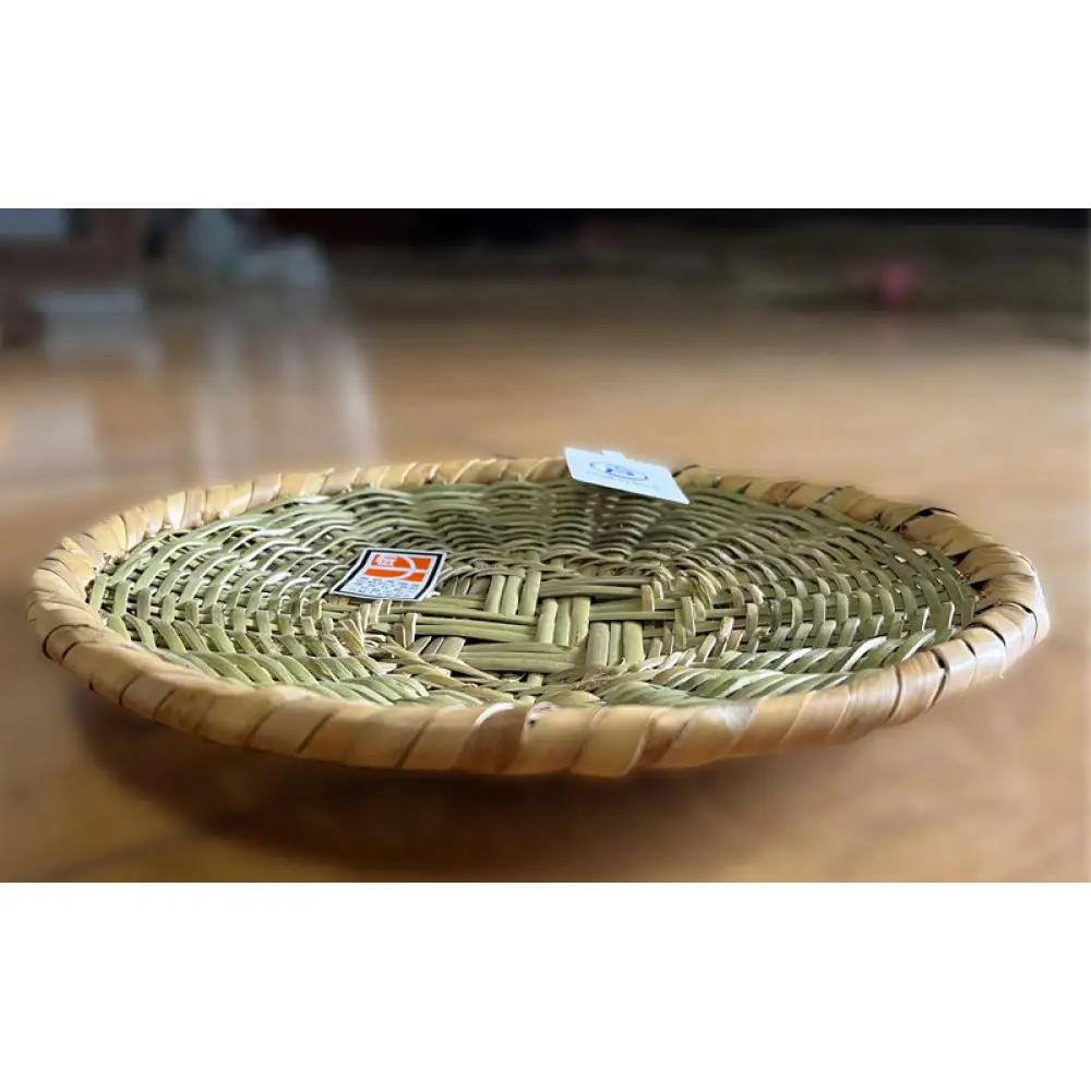 長野県伝統工芸品　戸隠産そばざる　7寸5分（23cm） | そばざる 竹細工 伝統工芸品 手作り