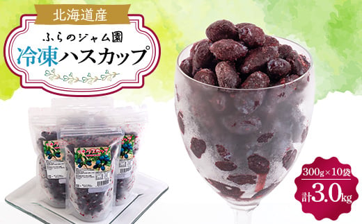 
                  冷凍ハスカップ　300g×10袋(計3.0kg)【1756811】
                