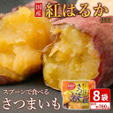 【ふるさと納税】スプーンで食べるさつまいも 小分け焼き芋 8袋 約760g ZS-661 さつまいも サツマイモ さつま芋 芋 いも イモ 焼き芋 やきいも 紅はるか スイーツ デザート 菓子 お菓子 おやつ 国産 スプーン お手軽 簡単 調理済み 鹿児島県 薩摩川内市 送料無料