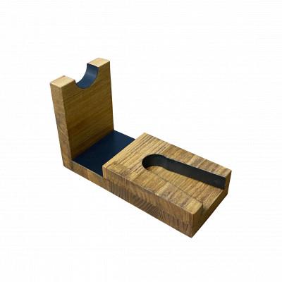 ふるさと納税 横手市 WOOD WORKS 日本製 ガンスタンド 1丁掛【本体カラー:ライトブラウン】 |  | 01