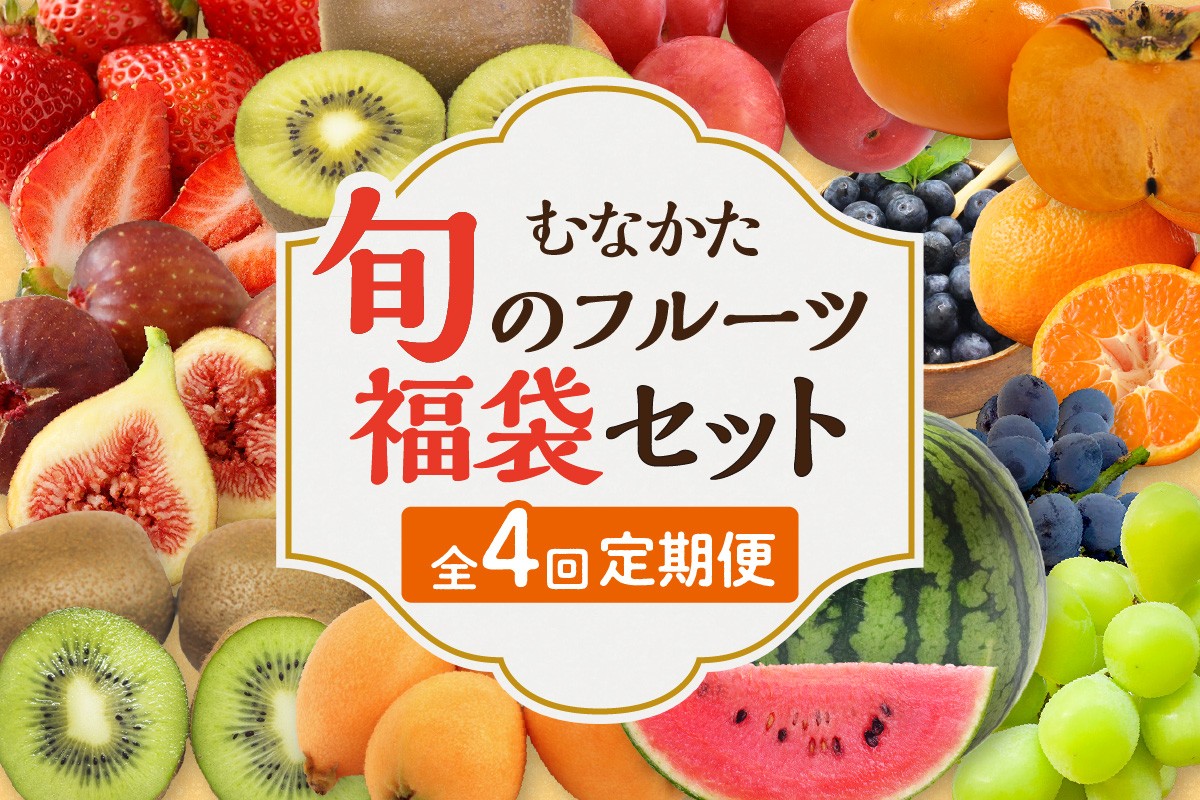 
                  何が届くかお楽しみ！むなかた旬のフルーツ福袋定期便【年4回】【JAほたるの里】_HB0165 | | フルーツ定期便 4回 定期便 果物 果物定期便 産地直送 取り寄せ
                