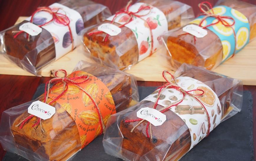 すべて手作りにこだわった、宿河原パウンドケーキ「チョコマーブル」