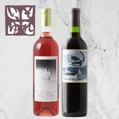ふるさと納税 山梨市 旭洋酒　ソレイユ　ヴー ロゼ/それいゆメルロー　720ml×2本セット