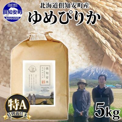 ふるさと納税 倶知安町 北海道 倶知安町産 ゆめぴりか 特別栽培米 精米 5kg 数量限定 【2026年3月出荷】