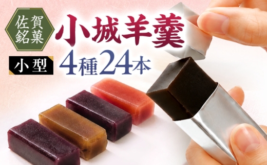 小型小城羊羹24本詰 / 羊羹 和菓子 アソート 詰め合わせ あんこ おやつ / 佐賀県 /株式会社村岡総本舗 [41AHAD002]