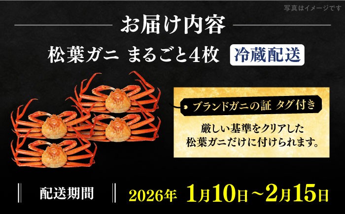 松葉ガニ かに カニ 鍋 グルメ 海鮮 お取り寄せ 国産 島根 松江 おすすめ