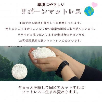 ふるさと納税 北広島町 キタヒロマットレスシロ薄め(ダブル)　環境にやさしいリボーンマットレス |  | 03