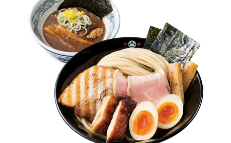 麺屋たけ井つけ麺 2人前 4袋 ／ つけ麺 ラーメン 魚介豚骨 濃厚 全粒粉麺 太麺 ゆず風味 麺屋たけ井 コラボ商品 人気店監修 お取り寄せ 中華 麺 昼食 夕食 夜食 時短 料理 愛知県 No.2