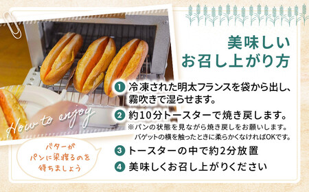 【福岡市】明太フランス9本セット