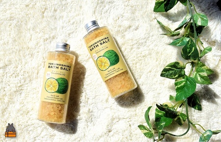 南の島育ちの素敵なバスソルト TOKUNOSHIMA BATH SALT（ヤマシークニン3本） ( シークニン ヤマシークニン 柑橘 野みかん バスソルト 入浴剤 お風呂 美容 日用品 徳之島 奄美 