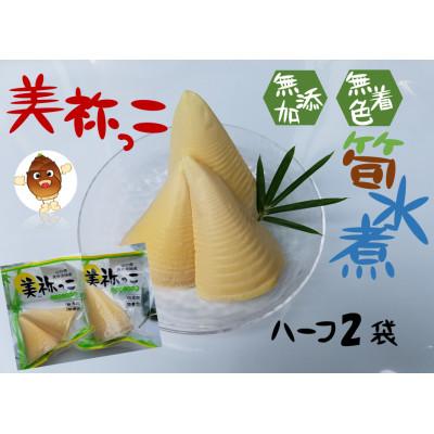 ふるさと納税 美祢市 たけのこの水煮　美祢っこ ハーフ150g×2個