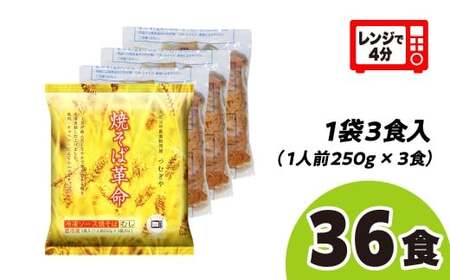 【3ヶ月定期便】焼そば革命 12食 焼そば 埼玉県 久喜市