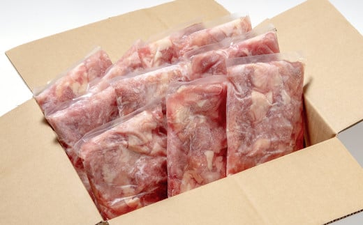 【10月以降発送】宮崎県産若鶏 鶏肉 もも肉 カット 3.4㎏ (340g×10)小分け 真空パック＜1.2-31＞鶏 もも身 鶏モモ肉 国産