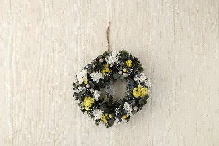 ドライフラワーリース Lサイズ ドライフラワー リース デザインおまかせ フラワーアレンジ インテリア 花 プレゼント ドライフラワー 送料無料《90日以内に出荷予定(土日祝除く)》