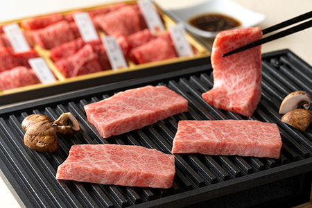 近江牛 【琵琶】 すき焼き 2種 焼肉 6種 盛り合わせ 2段重 カネ吉山本 【Y161W1】【 近江牛 】 牛肉
