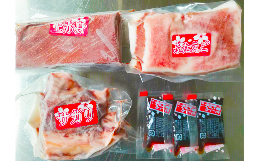 【2ヶ月定期便】 3種の馬刺し300g 【赤身・フタエゴ・サガリ】
