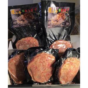 牛肉・豚肉 近江牛 生ハンバーグ (近江牛:鹿児島豚  7：3) 650g  (130g×5パック)    ソース付