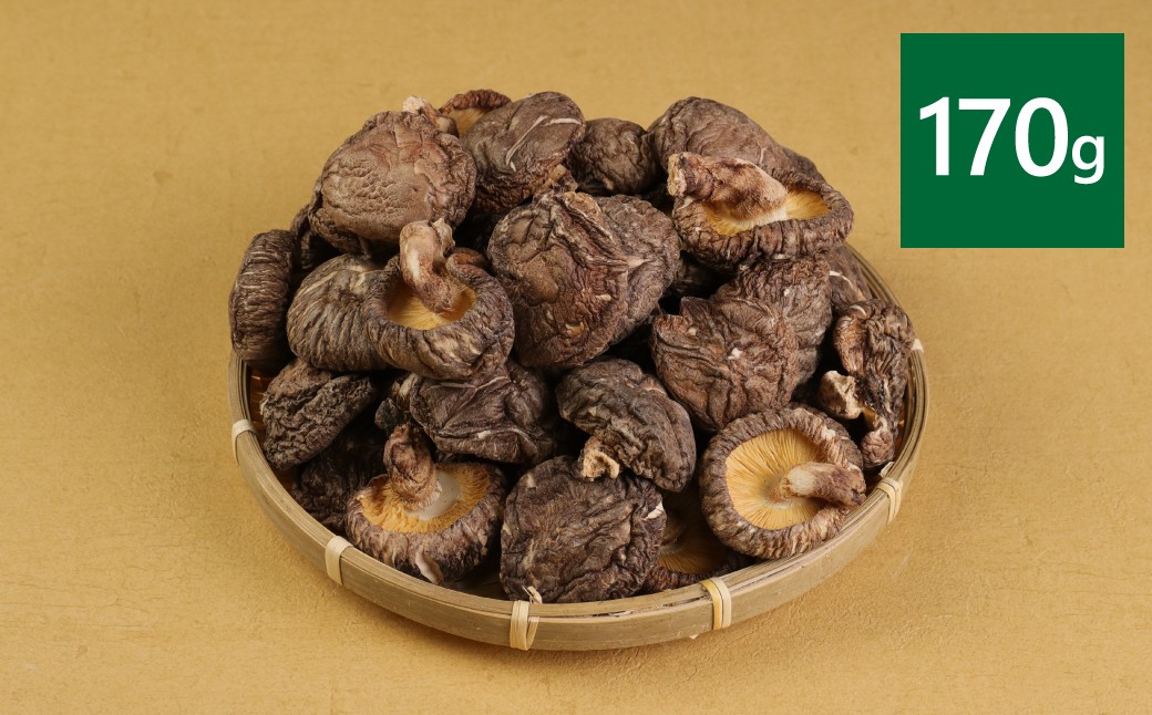 熊本県人吉・球磨産 乾椎茸 どんこ箱詰 170g