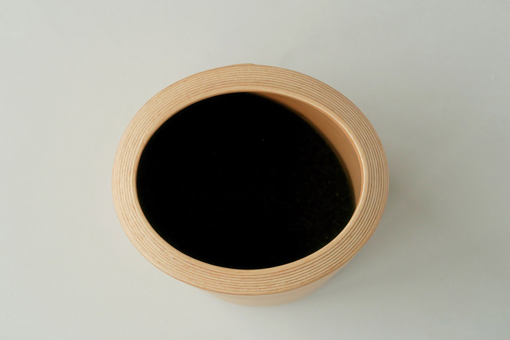 BUNACOペンスタンド oval（ライトブラウン） 1個